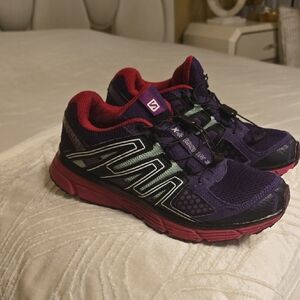 Salomon Women's Athletic Shoes - Purple and Pink